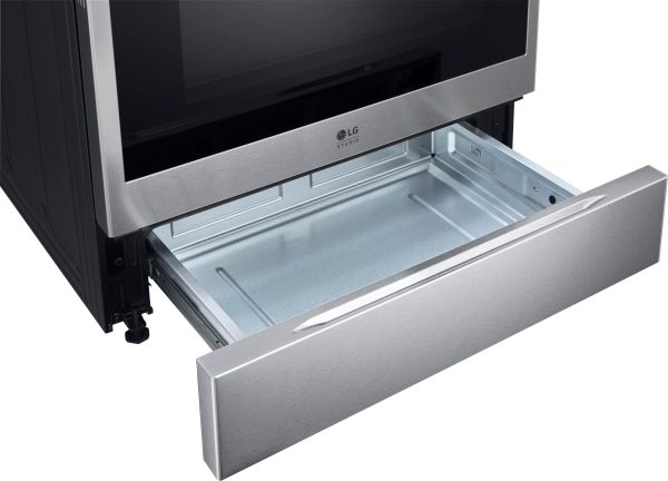 LG STUDIO Smart Slide In Dual Fuel Range EasyClean-8