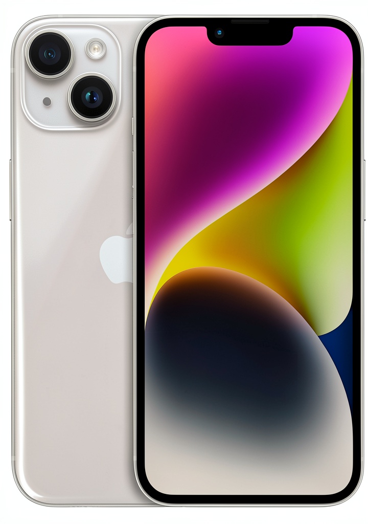 Apple iPhone 14 5G displaying its Super Retina XDR OLED screen