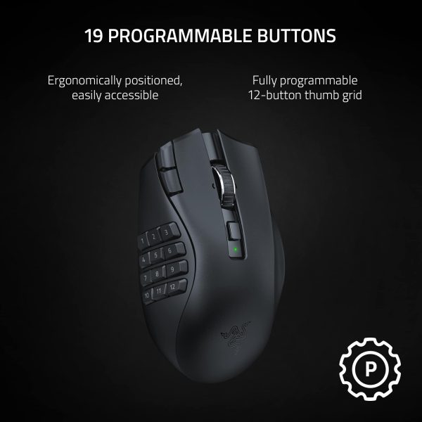 Razer Naga V2 HyperSpeed Wireless MMO Gaming Mouse-1