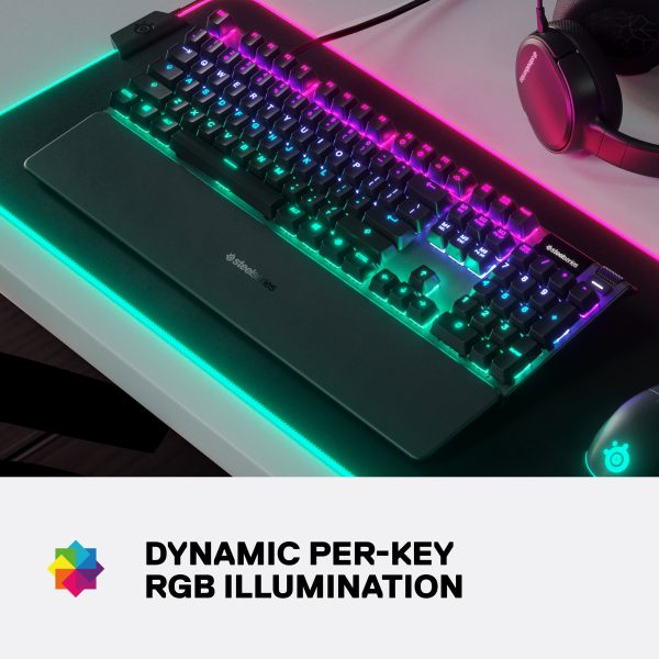 SteelSeries Apex 5 Mechanical Hybrid Gaming Keyboard RGB-1