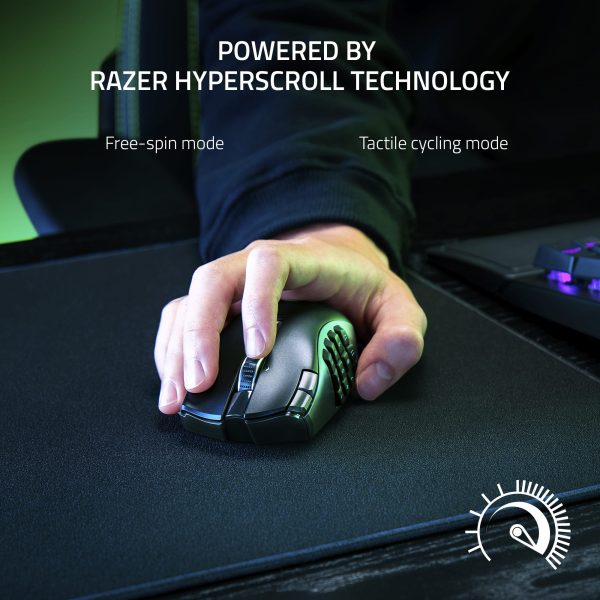 Razer Naga V2 HyperSpeed Wireless MMO Gaming Mouse-3