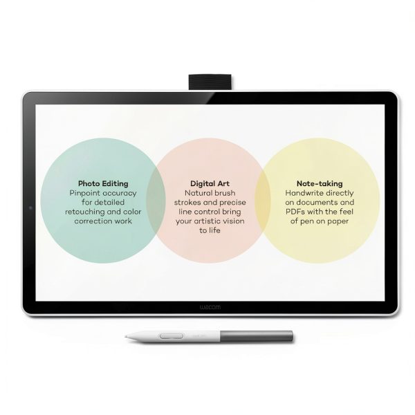 Wacom One 14 Pen Display Drawing Tablet IPS Full HD-4