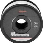Rocketfish 16 Gauge CL2 In Wall Speaker Wire 50ft Flat-0