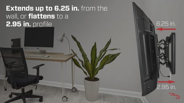 Rocketfish TV Wall Mount Extending Tilt 50-100 in TVs-4