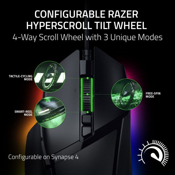 Razer Basilisk V3 Gaming Mouse HyperScroll Tilt Wheel Wired-1