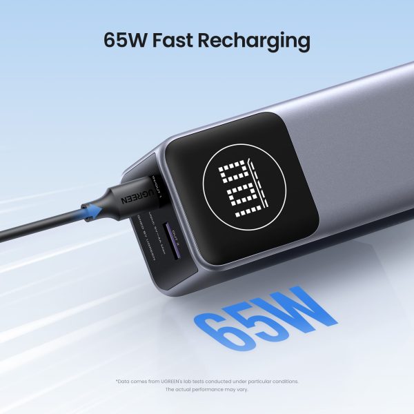 UGREEN 100W Power Bank Fast Laptop Charging 12000mAh-4