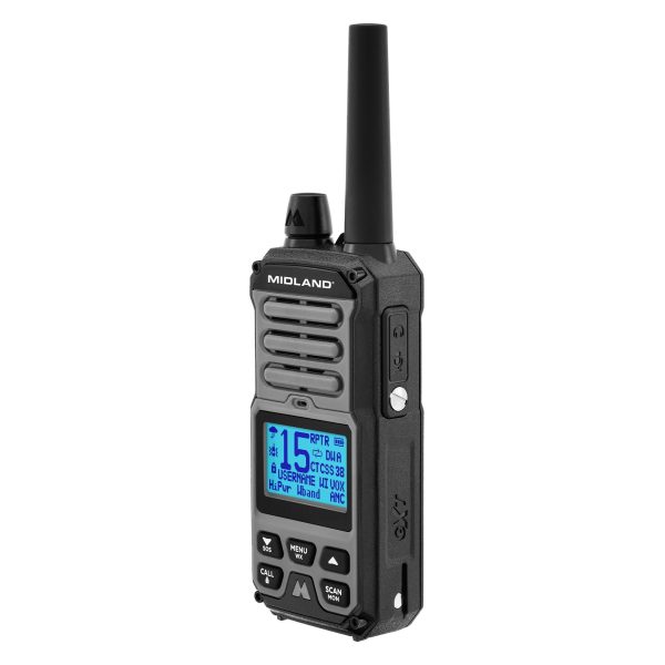 Midland GXT67 PRO Handheld Radio 5W IP67 Waterproof-1