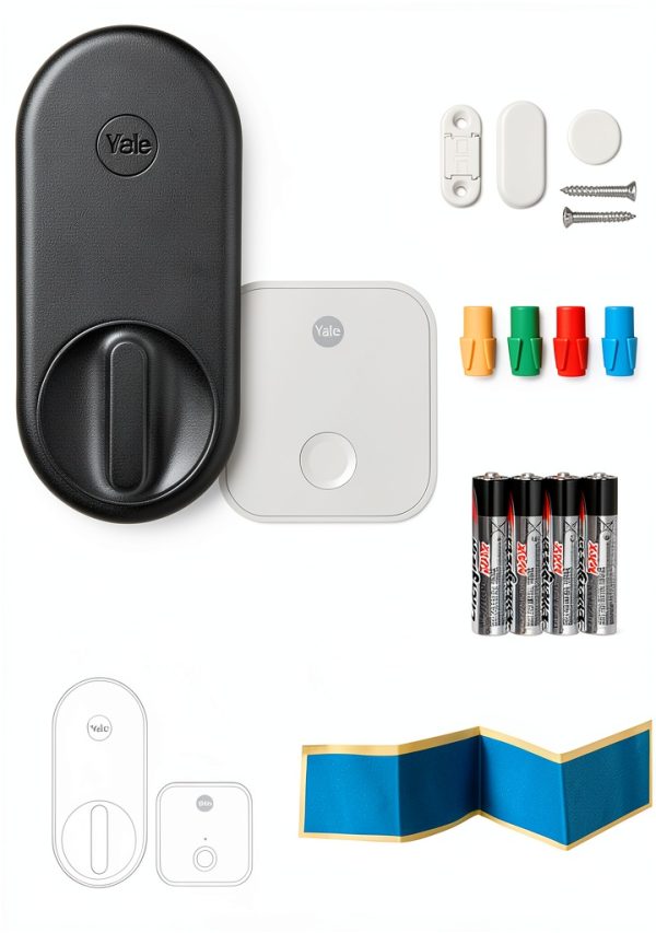 Yale Smart Lock Conversion Kit Wi Fi Fingerprint Keypad-8