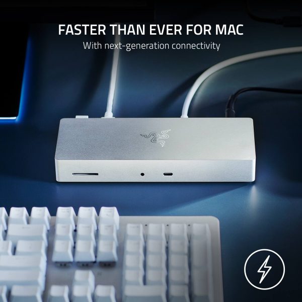 Razer Thunderbolt 4 Dock 10 Port Hub Dual 4K Display-2