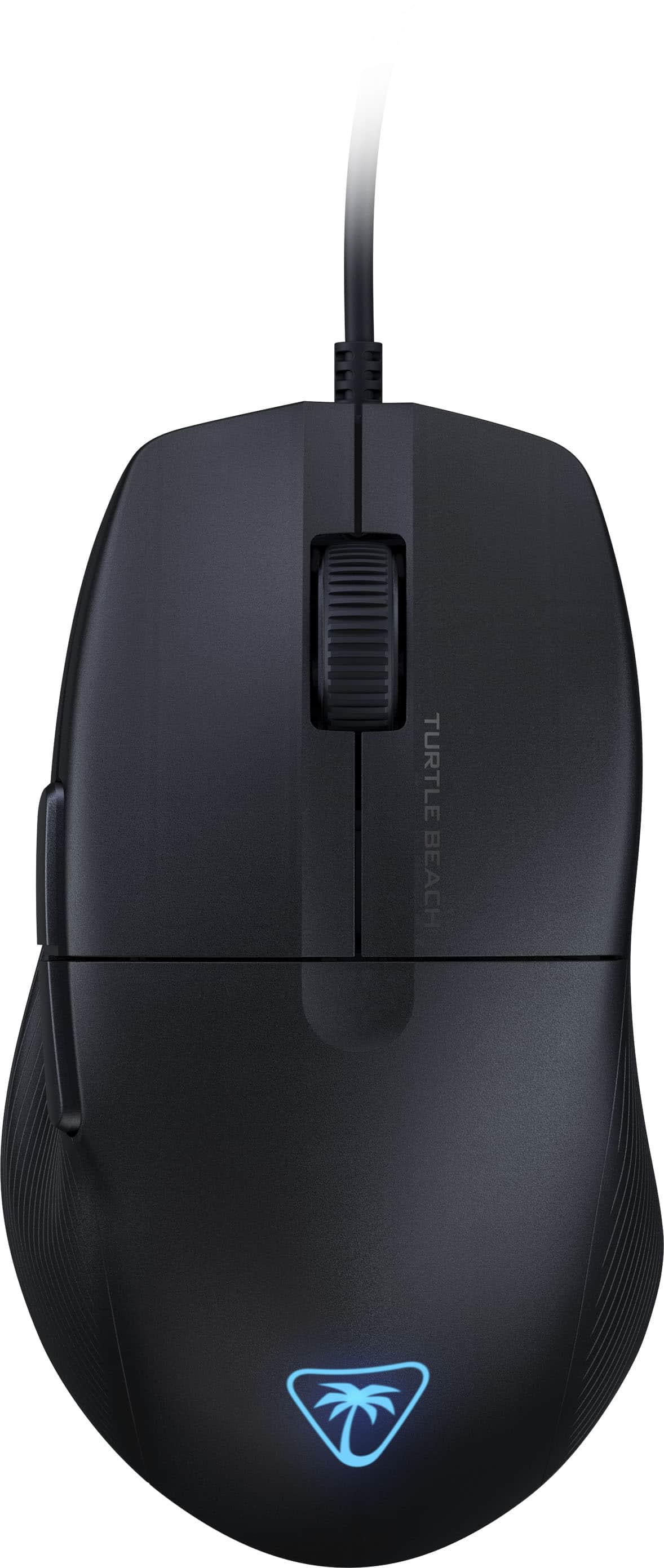 Turtle Beach Pure SEL gaming mouse in use on a gaming desk