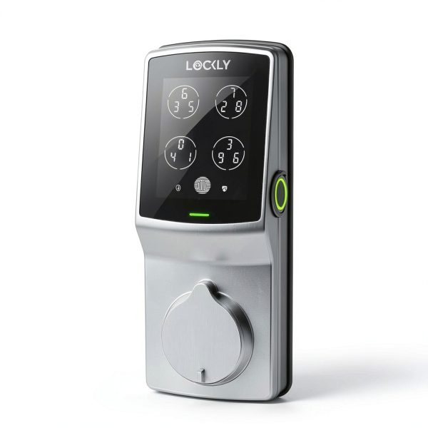 Lockly Secure Plus Smart Lock Fingerprint App Key Deadbolt-0
