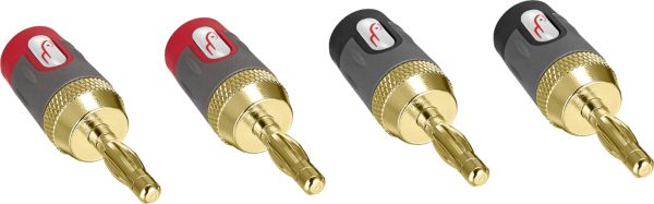 Rocketfish 24k Gold Plated Toolless Speaker Banana Plugs-2