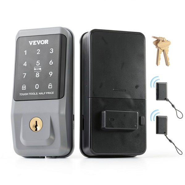 VEVOR Keyless Entry Door Lock Electronic Deadbolt Matte-0