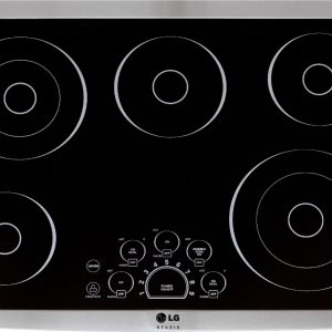 LG STUDIO 30 Inch Built In Electric Cooktop 5 Elements-0