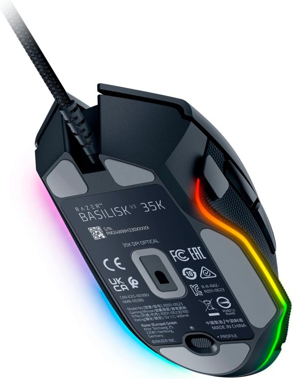 Razer Basilisk V3 Gaming Mouse HyperScroll Tilt Wheel Wired-8