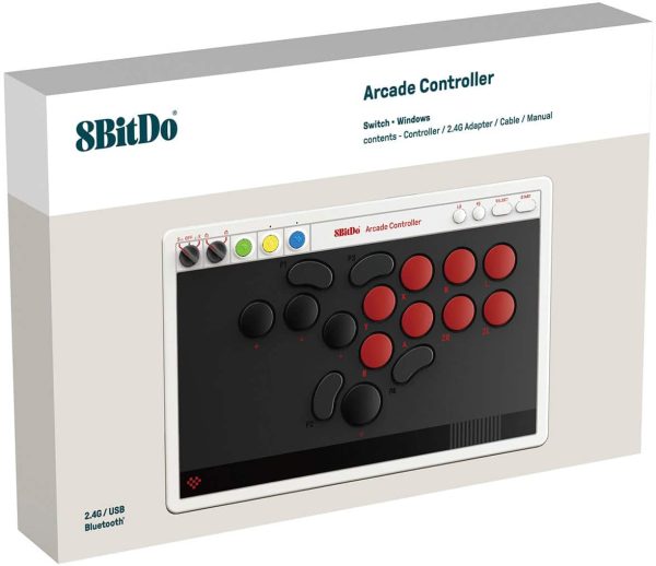 8BitDo Arcade Gaming Wireless Controller for Nintendo Switch-19