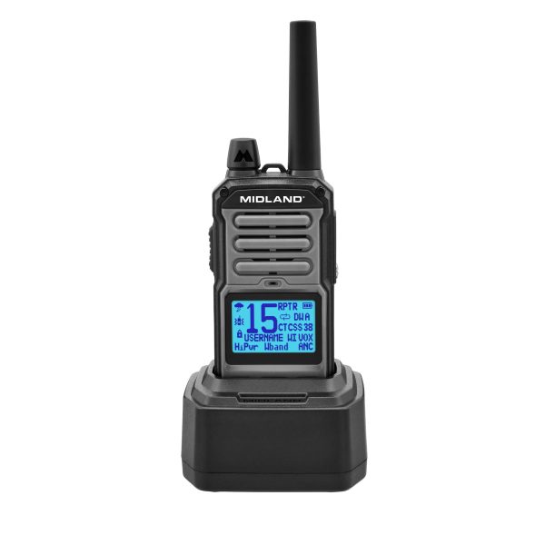 Midland GXT67 PRO Handheld Radio 5W IP67 Waterproof-5