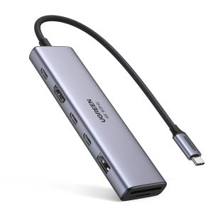 UGREEN 7-in-1 USB-C Hub 10Gbps 4K HDMI 100W Charging-0