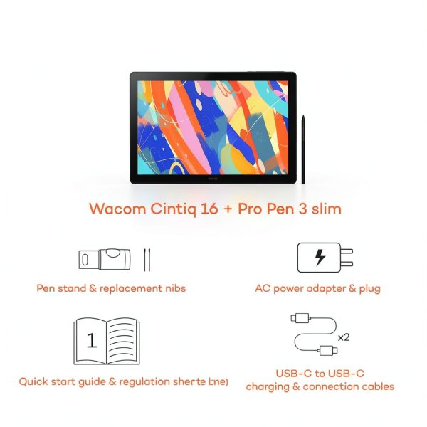 Wacom Cintiq 16 Drawing Tablet Pro Pen 3 Display-8