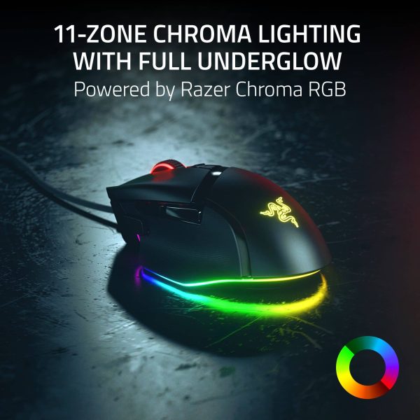 Razer Basilisk V3 Gaming Mouse HyperScroll Tilt Wheel Wired-4