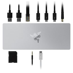 Razer Thunderbolt 4 Dock 10 Port Hub Dual 4K Display-0
