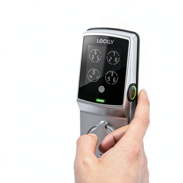 Lockly Secure Plus Smart Lock Fingerprint App Key Deadbolt-4