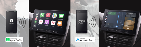 Sony 10.1 Wireless CarPlay Android Auto Digital Media-3