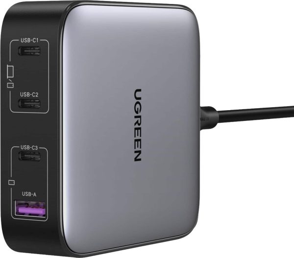 UGREEN Nexode 100W GaN Charger Fast Charging 4 Ports-6