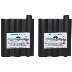 Midland Rechargeable Batteries 6V NiMH 2-Pack-0