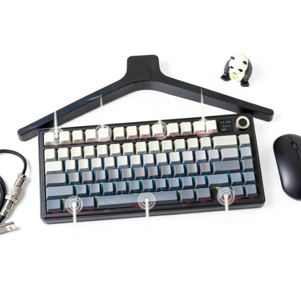 AULA F75 Max Mechanical Gaming Keyboard RGB Knob Screen-6