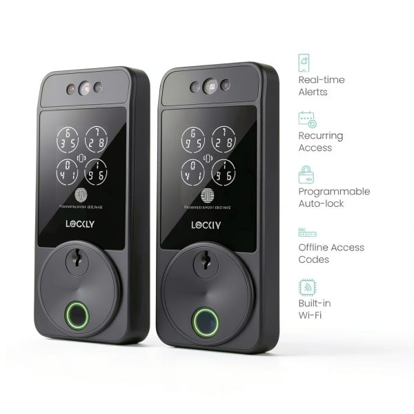 Lockly Visage Smart Lock Facial Recognition Fingerprint-11