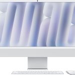 Apple iMac 24 inch M4 chip All in One Desktop Silver-0