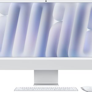 Apple iMac 24 inch M4 chip All in One Desktop Silver-0