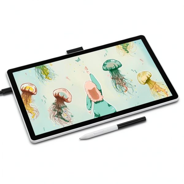 Wacom One 14 Pen Display Drawing Tablet IPS Full HD-1