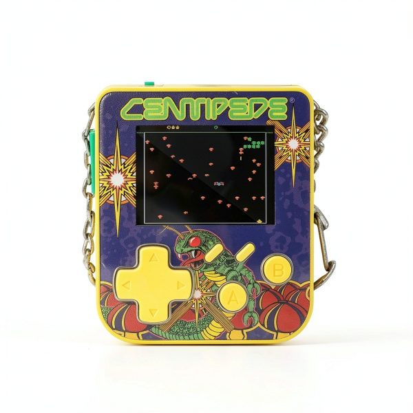 HyperMegaTech Atari Centipede Keychain Retro Gaming Portable-1