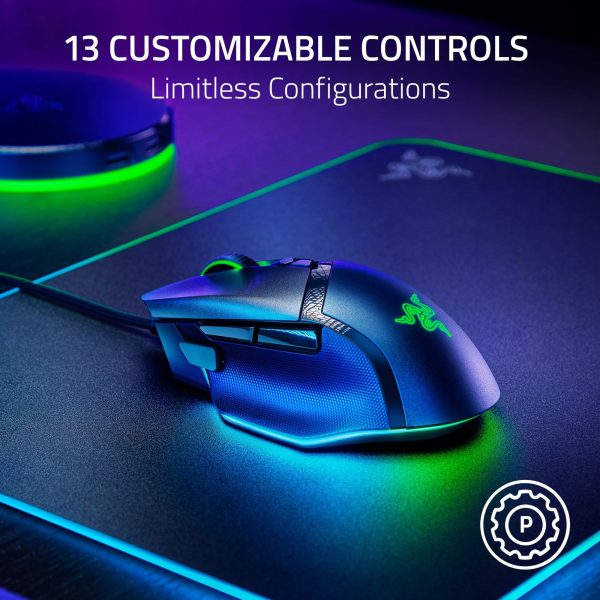 Razer Basilisk V3 Gaming Mouse HyperScroll Tilt Wheel Wired-3