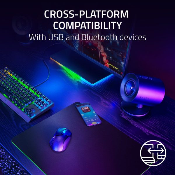 Razer Nommo V2 X Gaming Speakers THX Audio Bluetooth-5