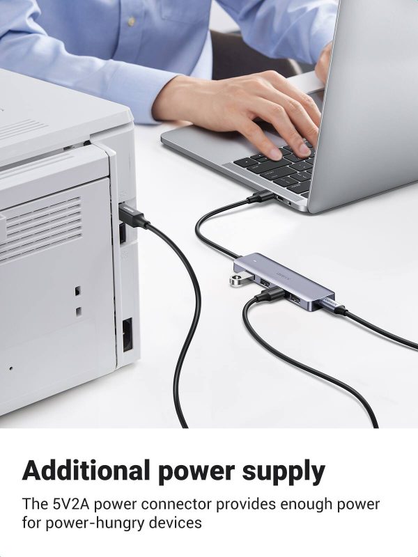 UGREEN USB 3.0 Hub 4-Port Expansion Fast Data Transfer-4