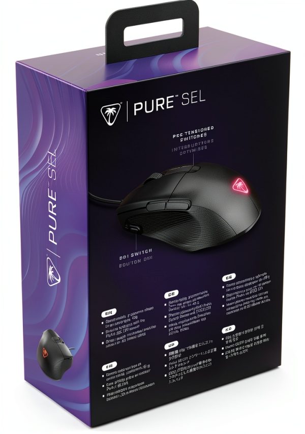 Turtle Beach Pure SEL Gaming Mouse Wired Ergonomic RGB Black-16