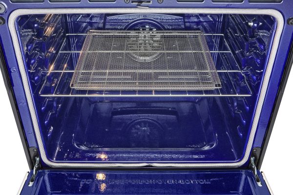 LG STUDIO Smart Slide In Dual Fuel Range EasyClean-13