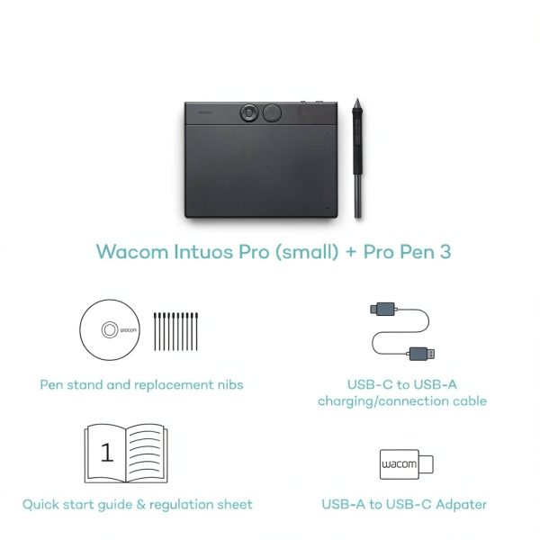 Wacom Intuos Pro Small Bluetooth Graphic Drawing Tablet-8