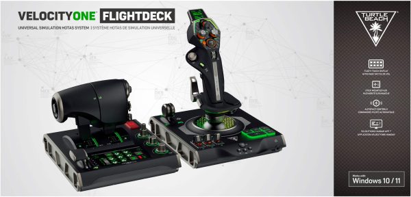 Turtle Beach VelocityOne Flightdeck HOTAS Joystick Throttle-28