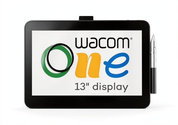 Wacom One 13 Touch Display Drawing Tablet Pen Creative-0