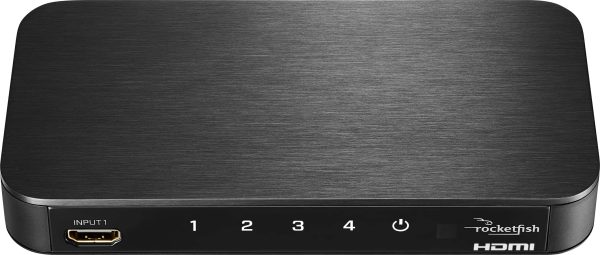 Rocketfish HDMI Switch 4 Port 4K 60Hz Device Selector-0